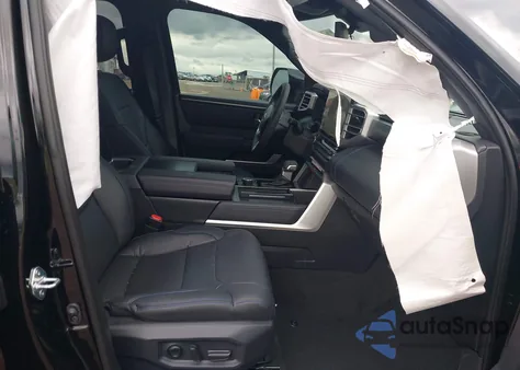 2025 Toyota Tundra Platinum from USA, damaged, VIN 5TFNA5DB0SX332414